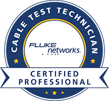 Certificat Cable Testing Technician FLUKE NETWORKS - Certified professional
